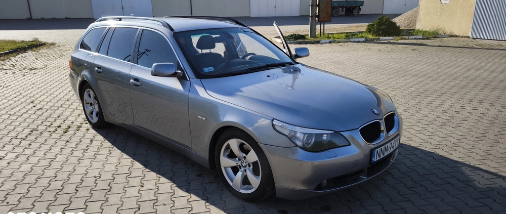 BMW Seria 5 cena 16800 przebieg: 348220, rok produkcji 2005 z Rawicz małe 232